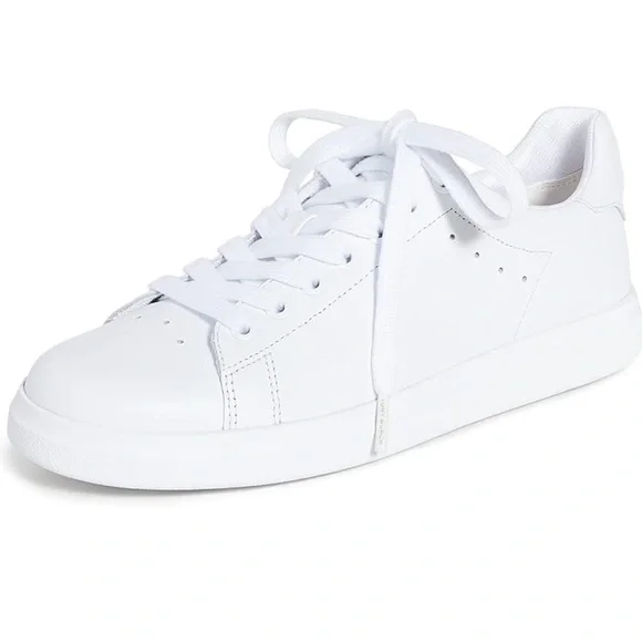 Tory Burch Classic Howell Court White Leather Tennis Shoes Size 8 - Picture 8 of 12